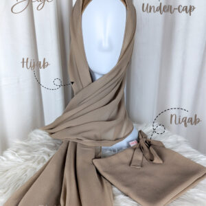 Hijab Niqab Set-Beige