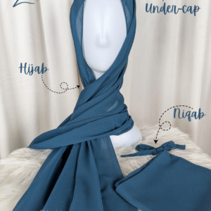 Hijab Niqab Set-Zinc