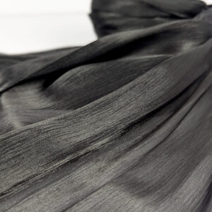 Organza Shimmer Hijab - Black