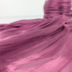 Organza Shimmer Hijab - Plum