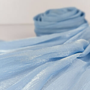 Organza Shimmer Hijab - Sky Blue