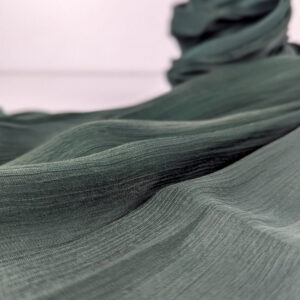 Organza Shimmer Hijab - Emerald Green